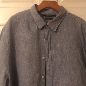 Shirt PERRY ELLIS 💯 Linen XXL